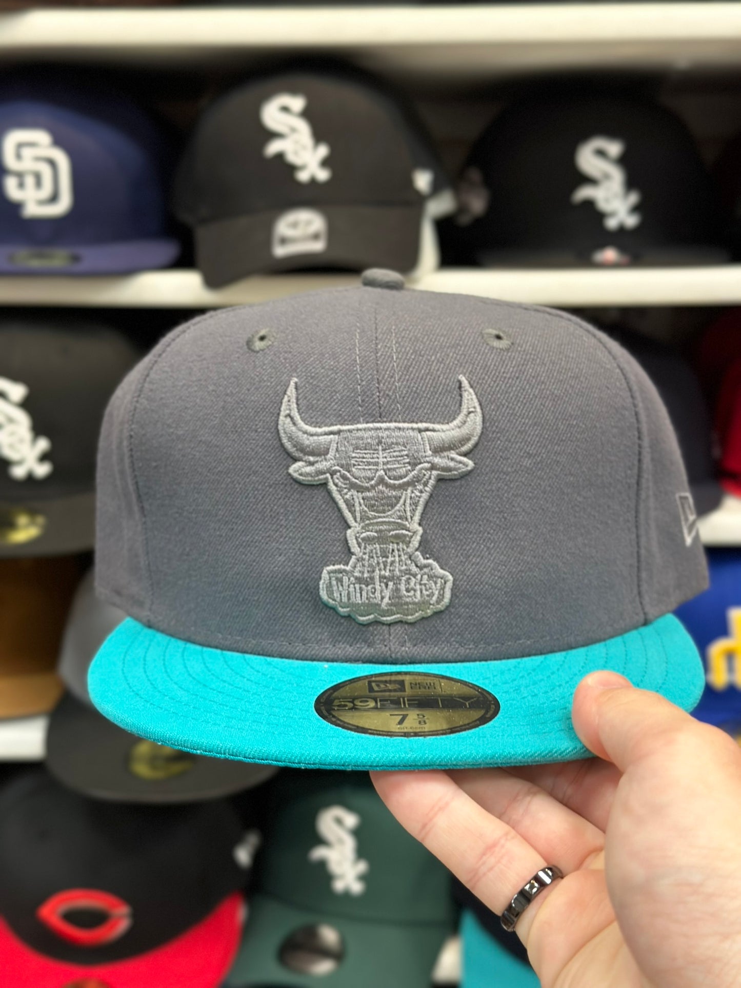 Chicago Bulls NBA Two Tone New Era 59FIFTY Fitted | 7 5/8