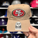 San Francisco 49ers Tan'47 Brand Dad Cap