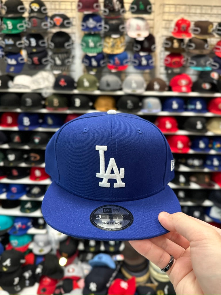 LA Dodgers MLB Snapback | Classic New Era 9FIFTY Adjustable Cap | Blue