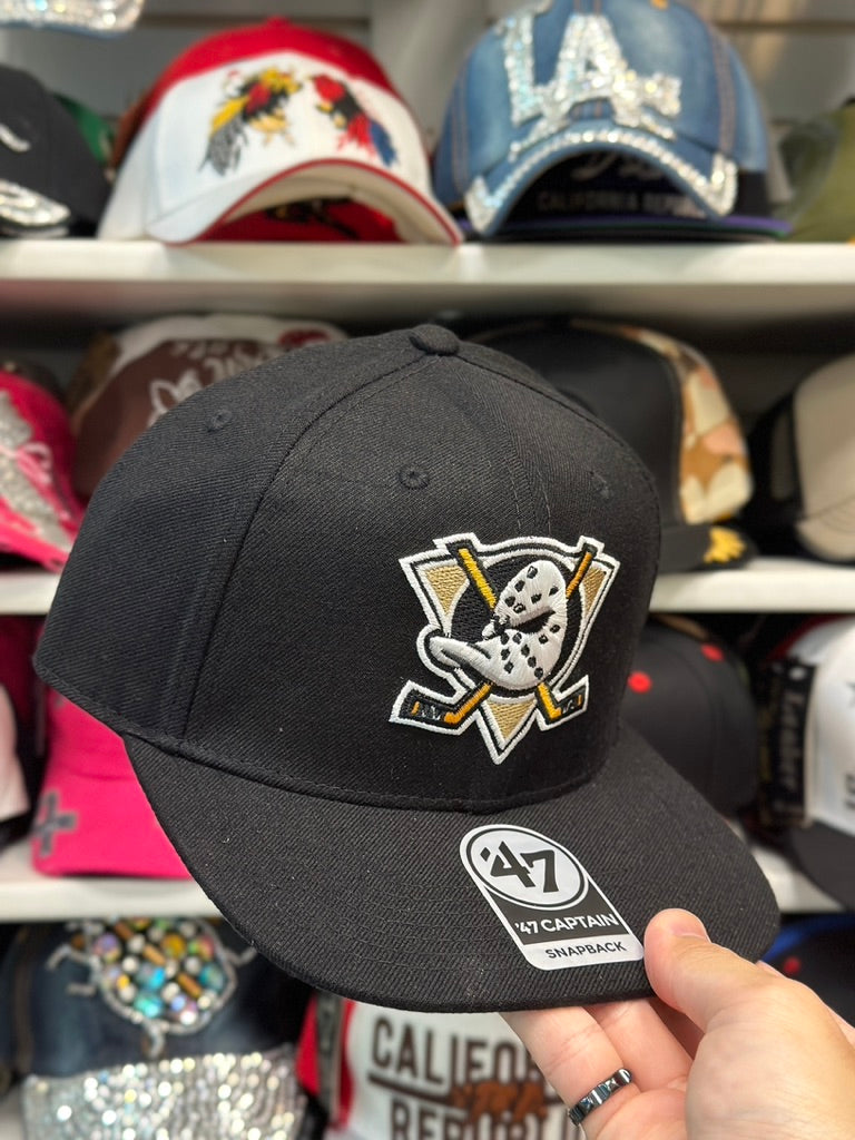 Anaheim Ducks NHL Snapback | '47 Brand Captain Adjustable Cap | Color Options