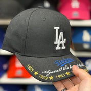 Los Angeles Dodgers 'Against the best of the best' Black Mitchell & Ness Snapback - Product Image