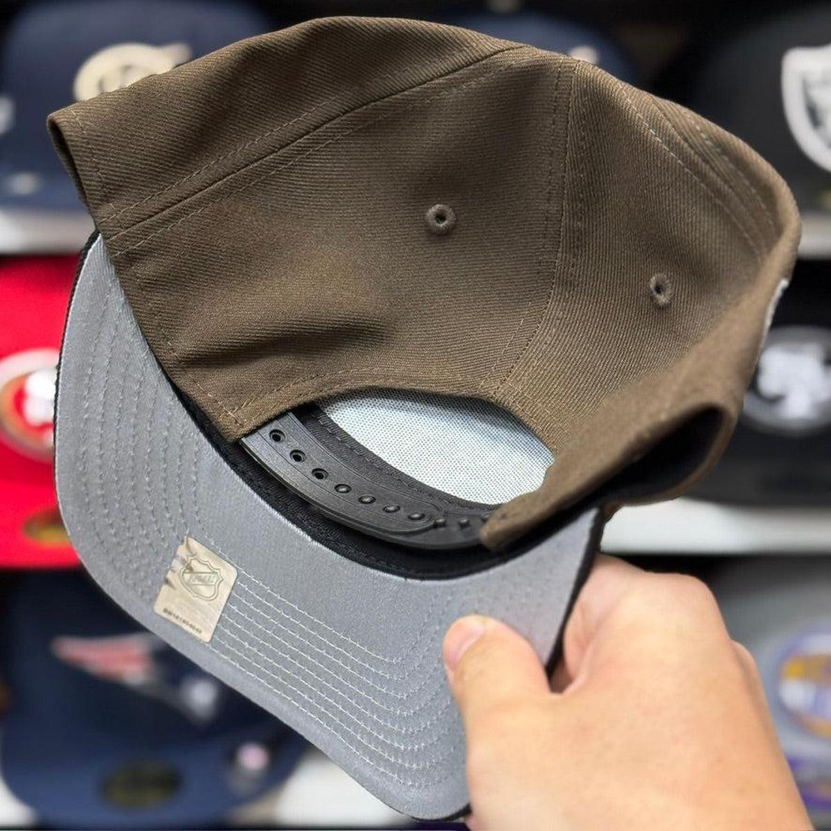 New Era Los Angeles Kings '2X Champions' A-Frame Brown/Black 9FIFTY Snapback - Product Image