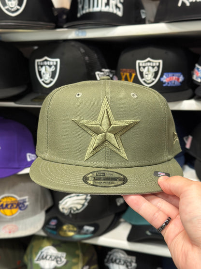 Dallas Cowboys NFL Monochrome Snapback | New Era 9FIFTY Adjustable Snap | Color Options