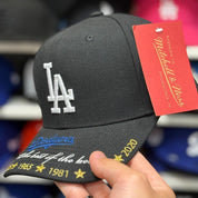 Los Angeles Dodgers 'Against the best of the best' Black Mitchell & Ness Snapback - Product Image