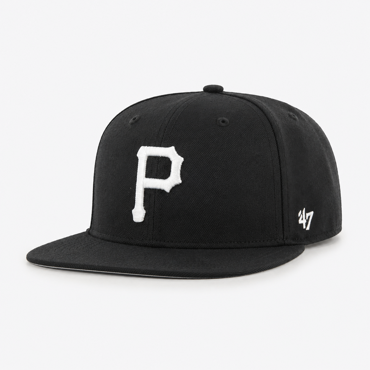 Pittsburgh Pirates '47 Brand Captain Adjustable Snapback - Black - Product Image
