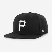 Pittsburgh Pirates '47 Brand Captain Adjustable Snapback - Black - Product Image