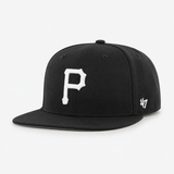 Pittsburgh Pirates '47 Brand Captain Adjustable Snapback - Black