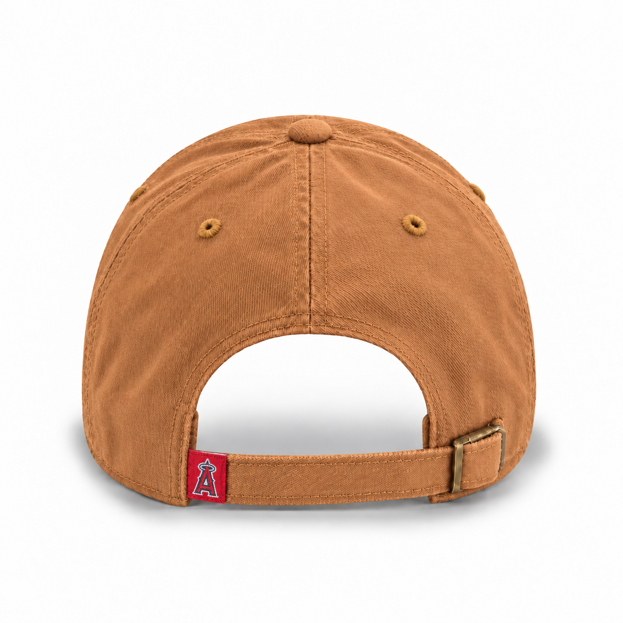 Los Angeles Angels '47 Brand Clean Up Adjustable Dad Cap - Dessert Tan