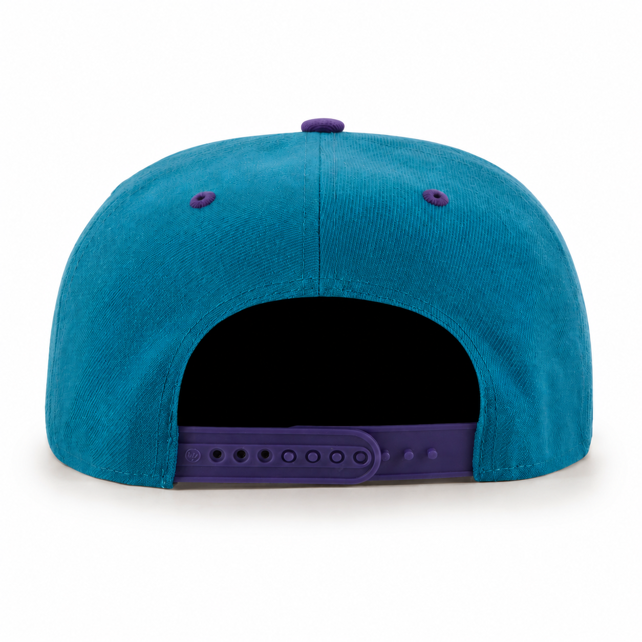 Charlotte Hornets '47 Brand Captain Adjustable Snapback - Turquoise/Purple - Product Image