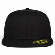 Flexfit 210 Premium Blank Stretch Fitted Hat - Black