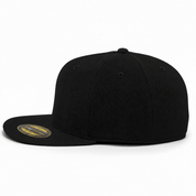 Flexfit 210 Premium Blank Stretch Fitted Hat - Black