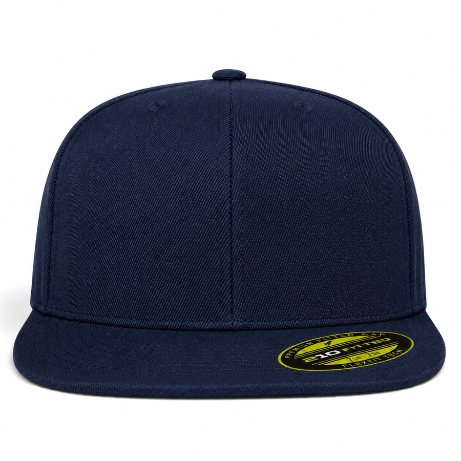Flexfit 210 Premium Blank Stretch Fitted Hat - Navy