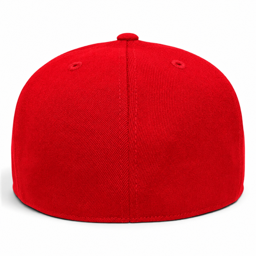 Flexfit 210 Premium Blank Stretch Fitted Hat - Red