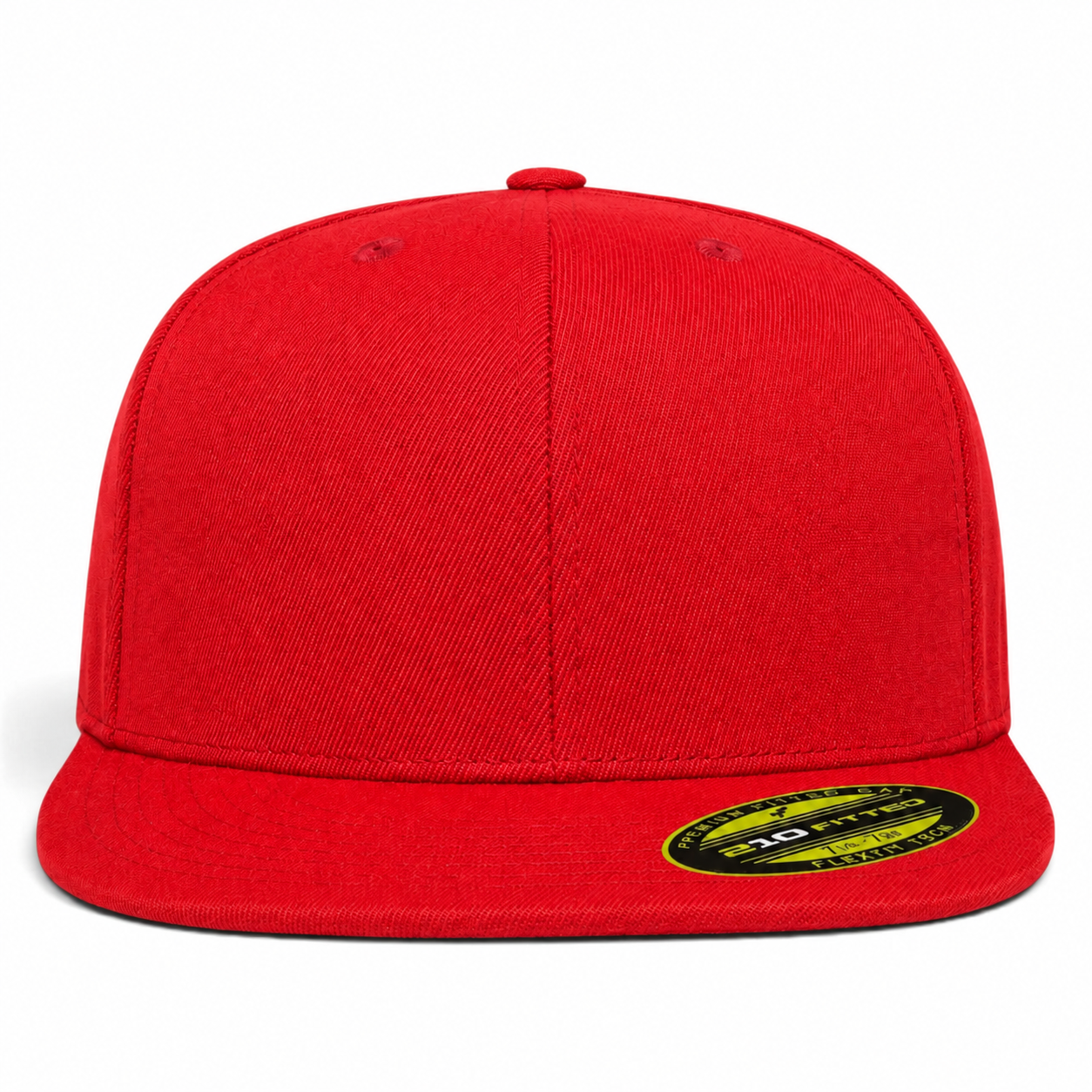 Flexfit 210 Premium Blank Stretch Fitted Hat - Red