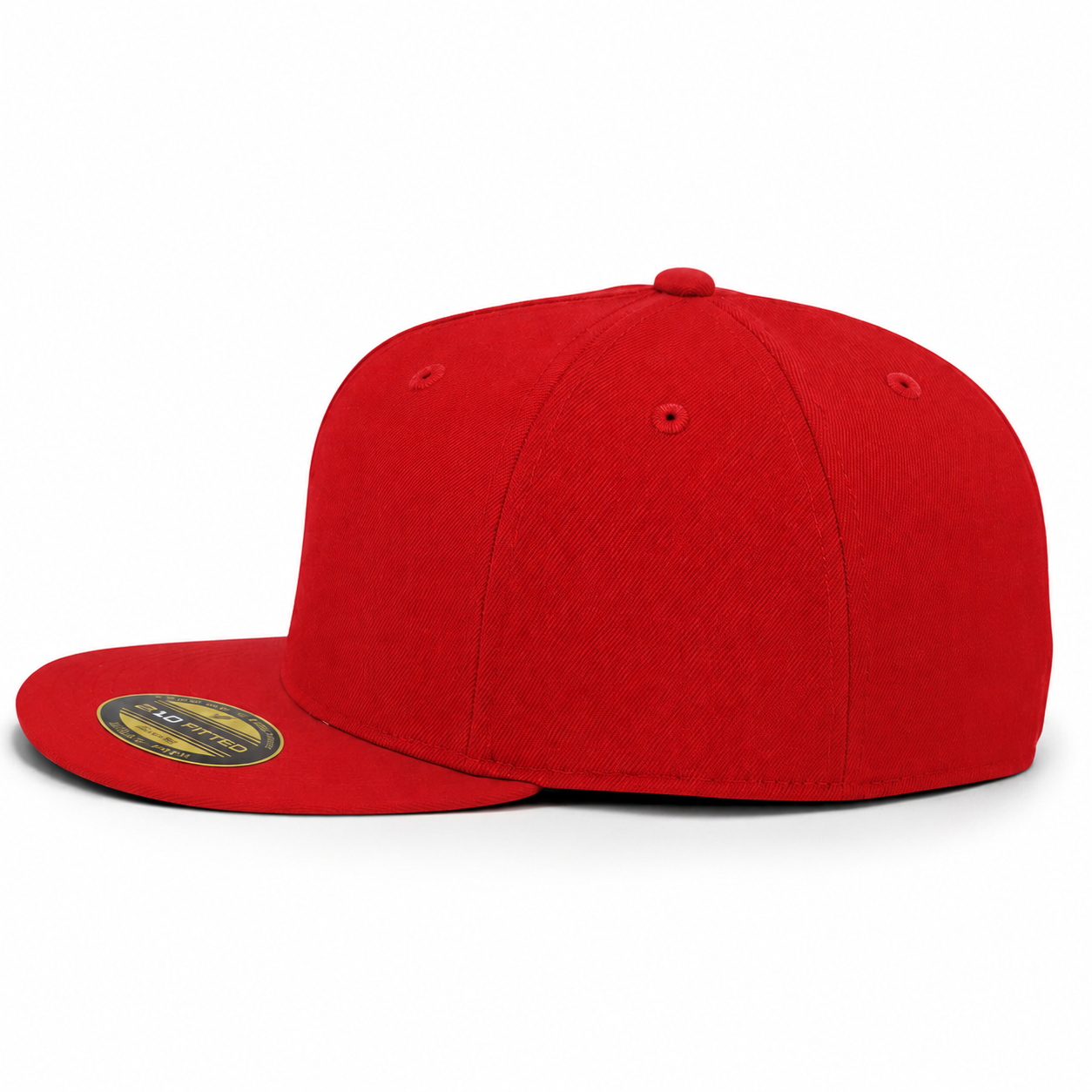 Flexfit 210 Premium Blank Stretch Fitted Hat - Red