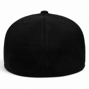 Flexfit 210 Premium Blank Stretch Fitted Hat - Black/Royal Blue
