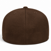 Flexfit 210 Youth Premium Blank Stretch Fitted Hat - Brown