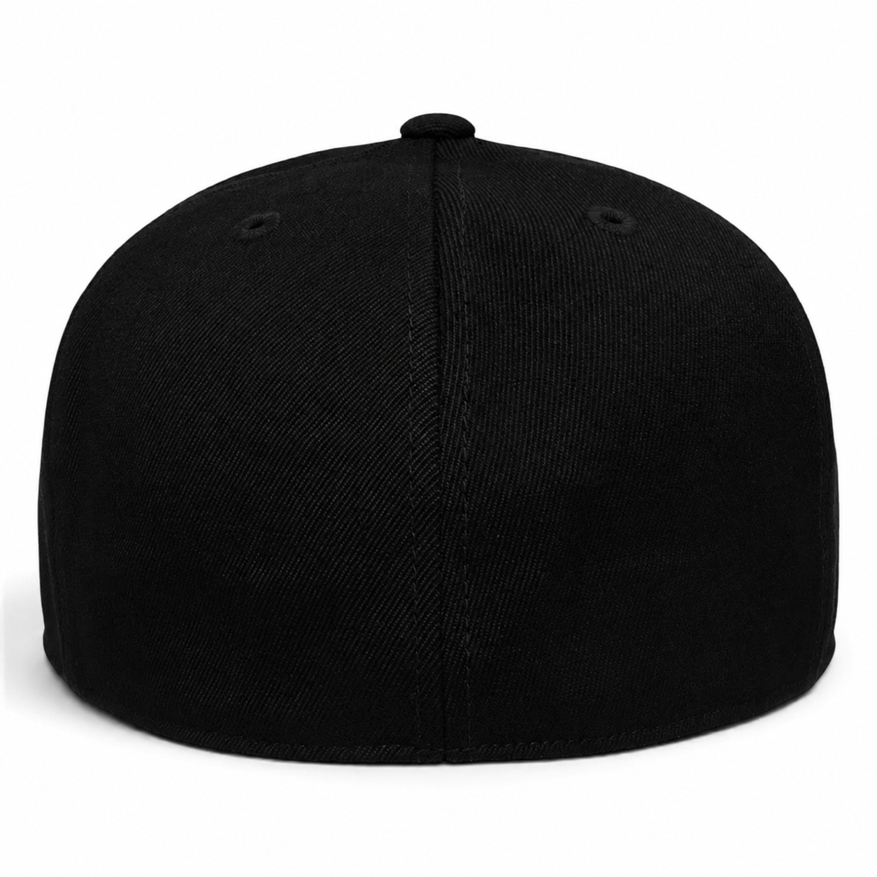 Flexfit 210 Premium Blank Stretch Fitted Hat - Black/Purple