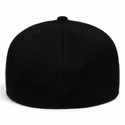 Flexfit 210 Premium Blank Stretch Fitted Hat - Black/Purple