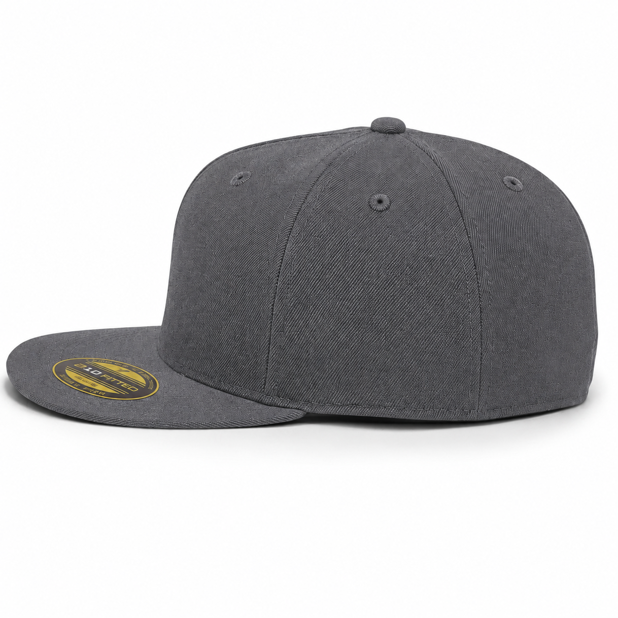 Flexfit 210 Premium Blank Stretch Fitted Hat - Gray