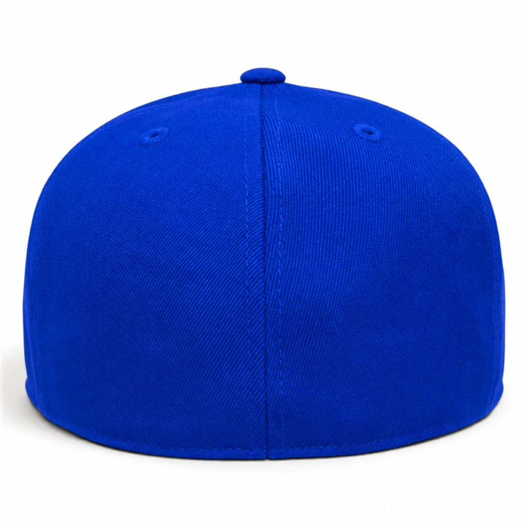 Flexfit 210 Youth Premium Blank Stretch Fitted Hat - Royal Blue - Product Image