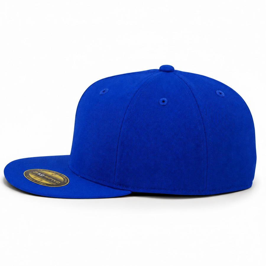 Flexfit 210 Youth Premium Blank Stretch Fitted Hat - Royal Blue