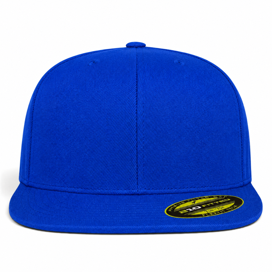 Flexfit 210 Youth Premium Blank Stretch Fitted Hat - Royal Blue