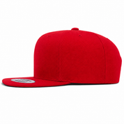 YP Classics Premium Blank Adjustable Snapback Hat - Red