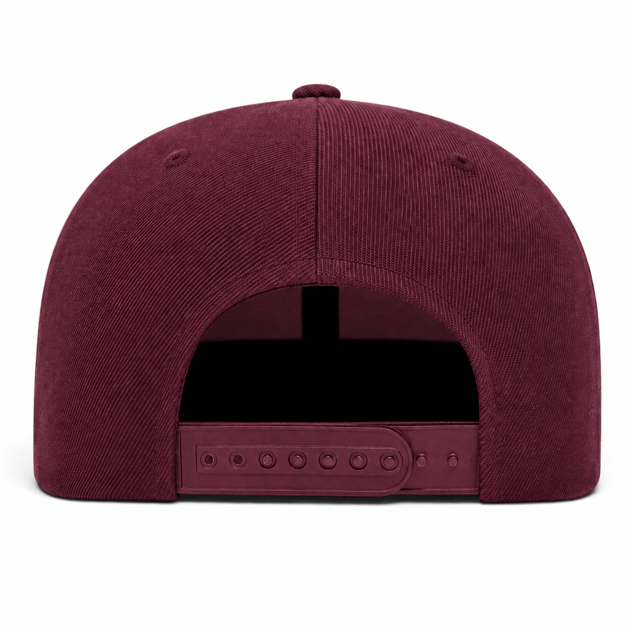 YP Classics Premium Blank Adjustable Snapback Hat - Maroon