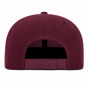 YP Classics Premium Blank Adjustable Snapback Hat - Maroon