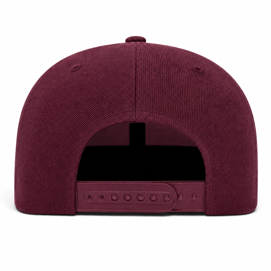 YP Classics Premium Blank Adjustable Snapback Hat - Maroon
