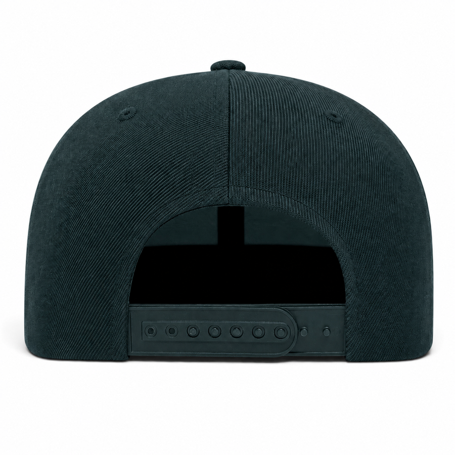 YP Classics Premium Blank Adjustable Snapback Hat - Midnight Green