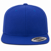 YP Classics Premium Blank Adjustable Snapback Hat - Royal Blue