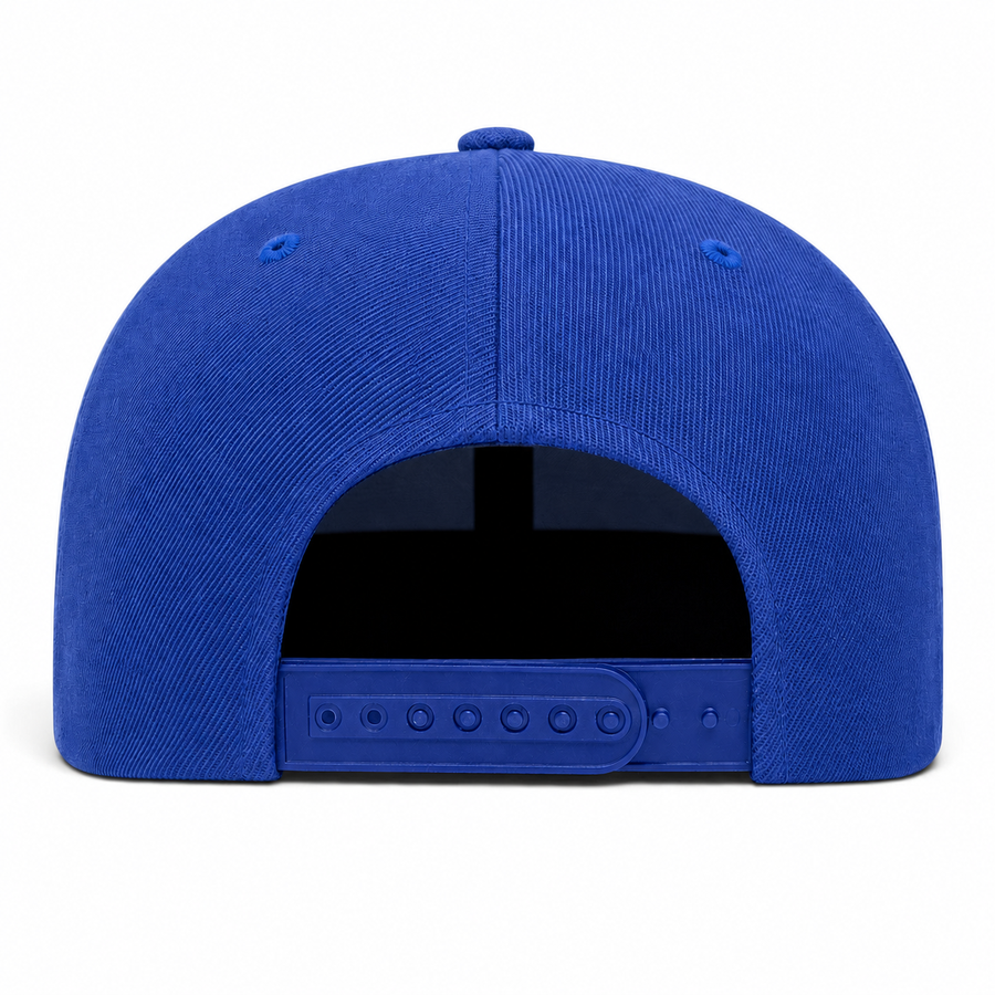 YP Classics Premium Blank Adjustable Snapback Hat - Royal Blue