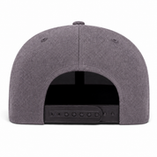 YP Classics Premium Blank Adjustable Snapback Hat - Dark Gray