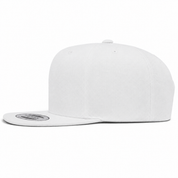 YP Classics Premium Blank Adjustable Snapback Hat - White