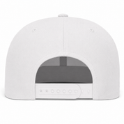 YP Classics Premium Blank Adjustable Snapback Hat - White
