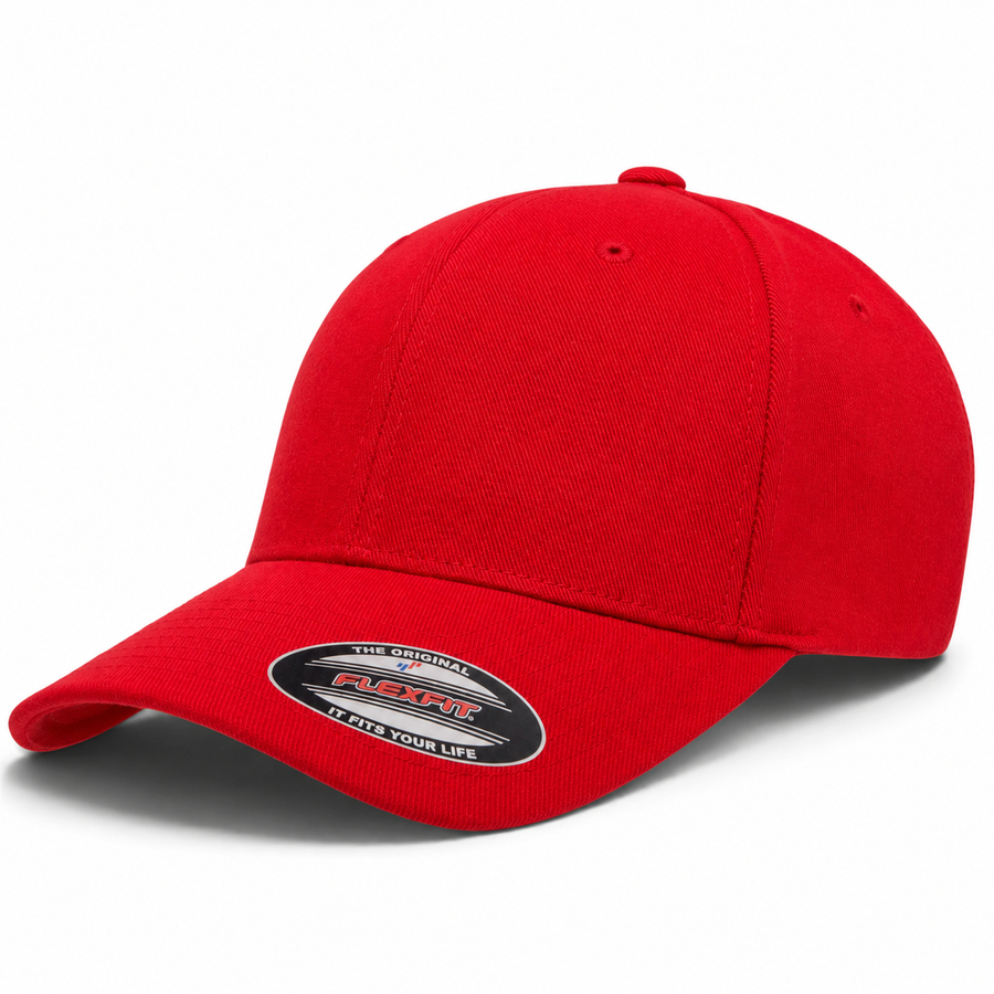 Flexfit Premium Stretch Fit Baseball Cap - Red