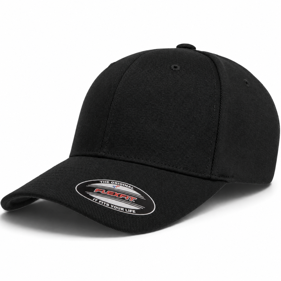 Flexfit Premium Stretch Fit Baseball Cap - Black