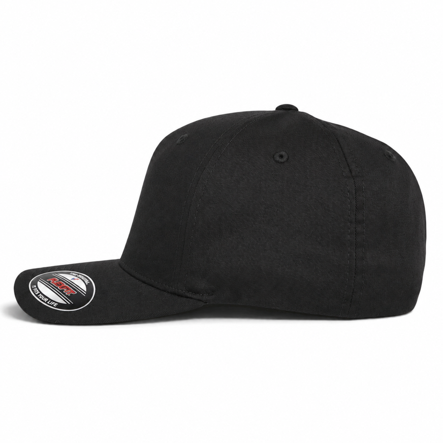 Flexfit Premium Stretch Fit Baseball Cap - Black