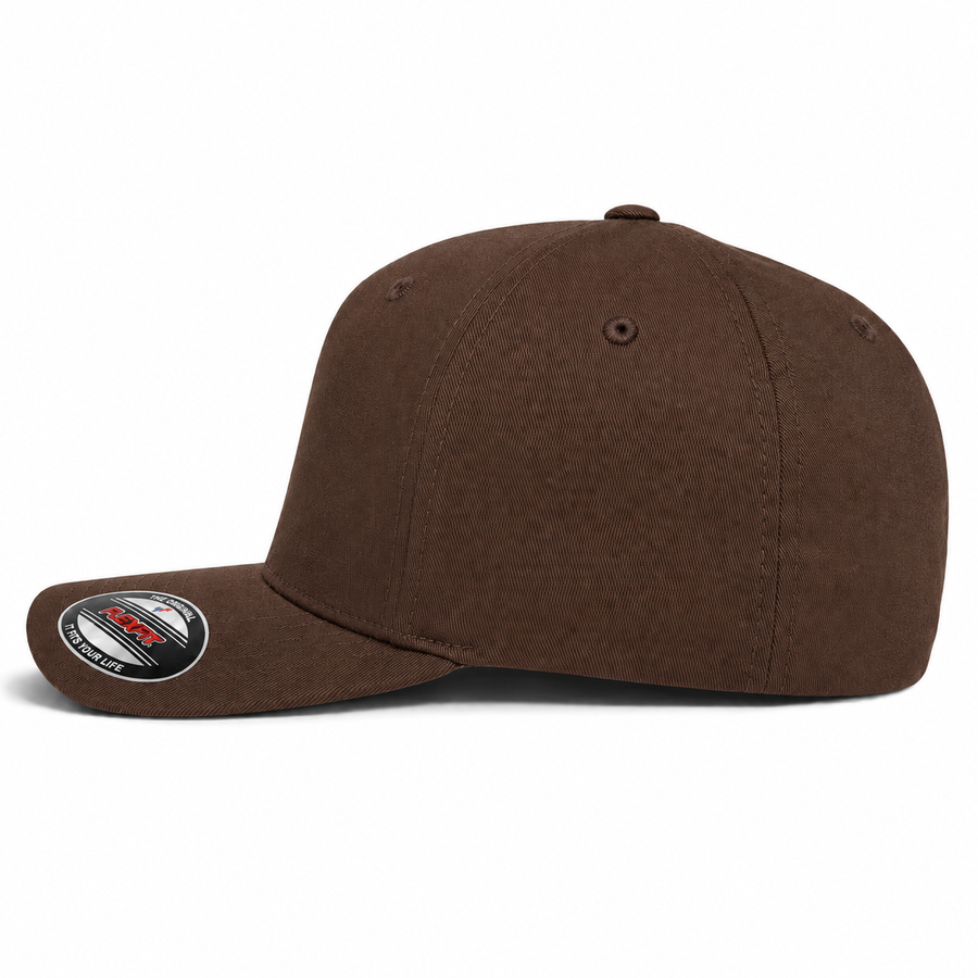 Flexfit Premium Stretch Fit Baseball Cap - Brown
