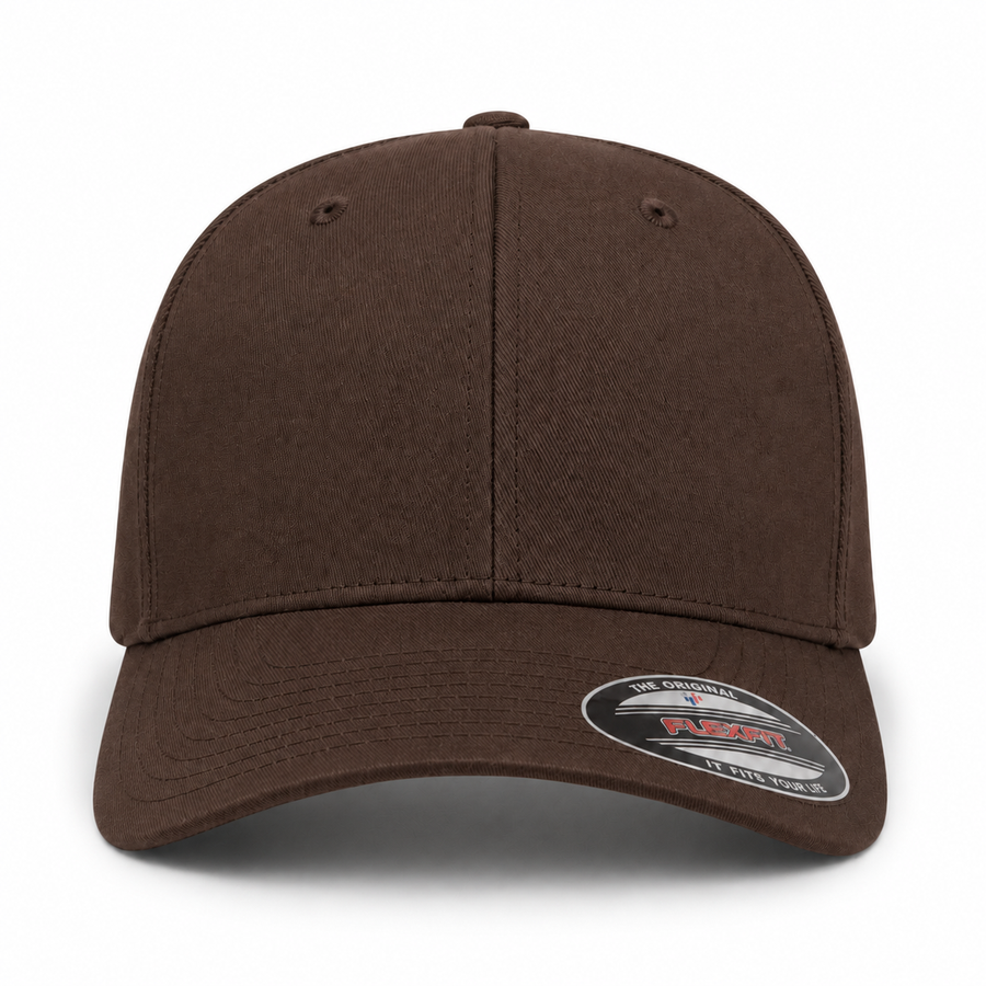 Flexfit Premium Stretch Fit Baseball Cap - Brown