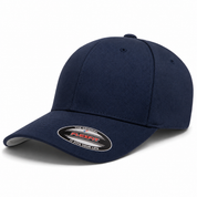 Flexfit Premium Stretch Fit Baseball Cap - Dark Navy - Product Image