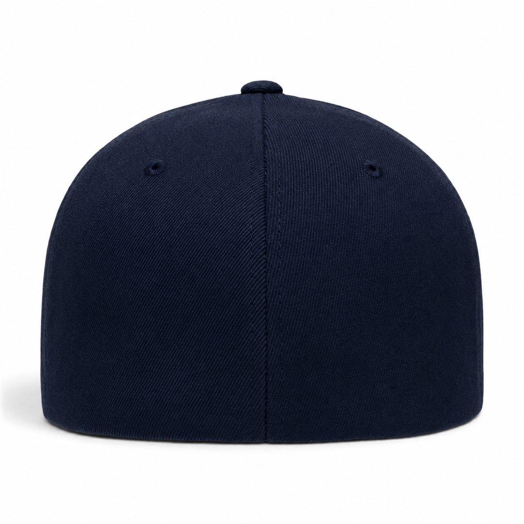 Flexfit Premium Blank Stretch Fit Baseball Cap - Dark Navy - Product Image