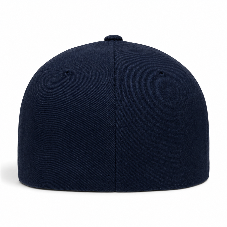 Flexfit Premium Stretch Fit Baseball Cap - Dark Navy - Product Image