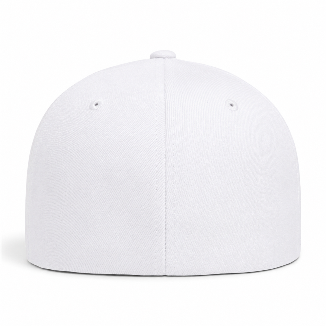 Flexfit Premium Blank Stretch Fit Baseball Cap - Polar White - Product Image