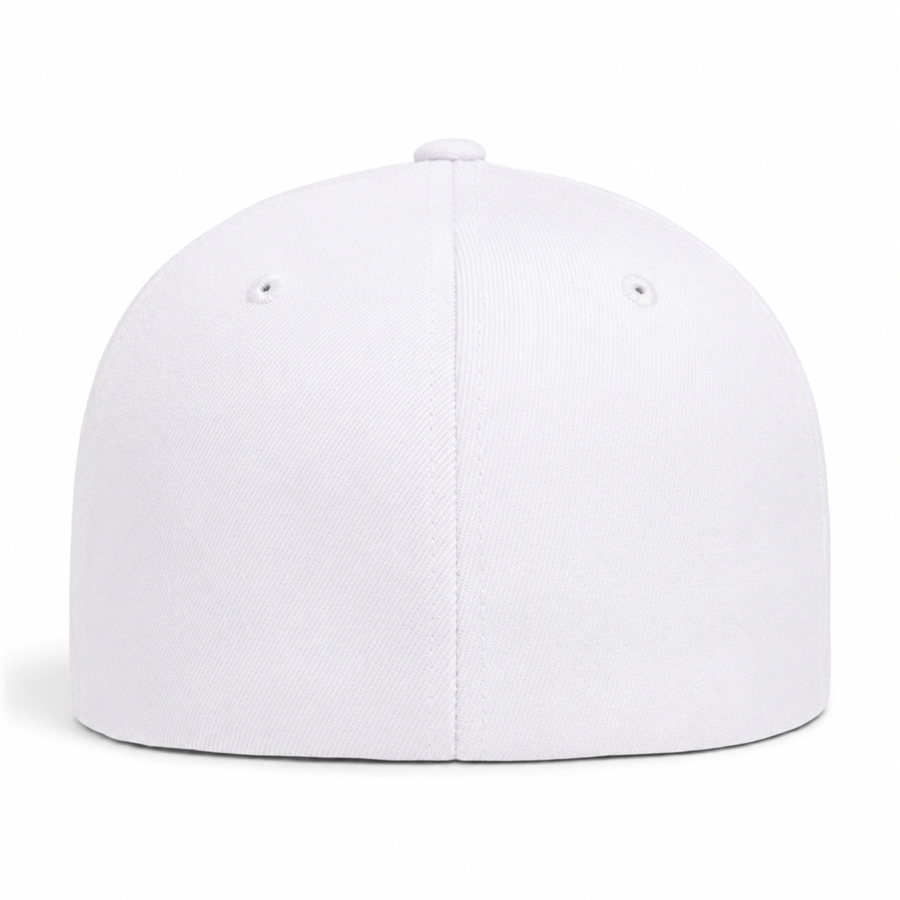 Flexfit Premium Stretch Fit Baseball Cap - Polar White