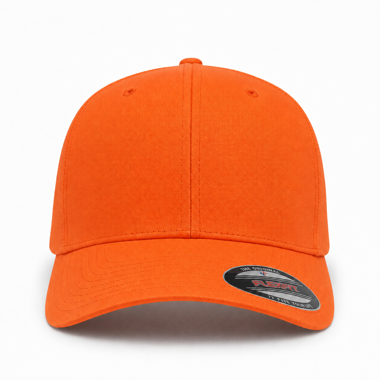 Flexfit Premium Stretch Fit Baseball Cap - Vector Orange