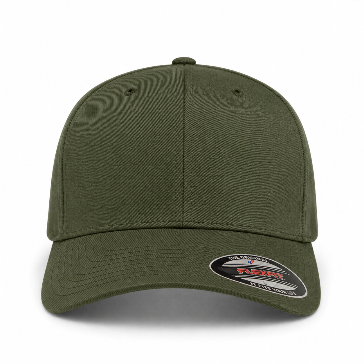 Flexfit Premium Stretch Fit Baseball Cap - Olive Crypress - Product Image