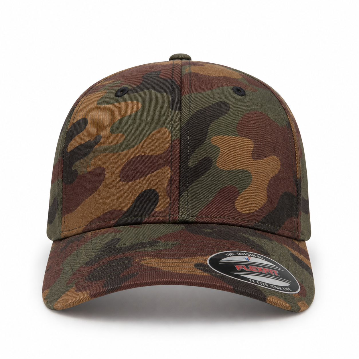 Flexfit Premium Stretch Fit Baseball Cap - Camouflage